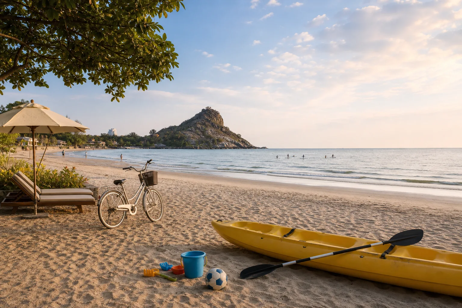 Hua Hin Family Activities Near Khao Takiab: Beach, Pool, Food and Easy Day Trips